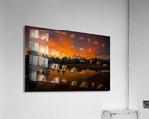 Teton Mountain Sunset  Acrylic Print