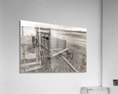 Nebraska hay wagon  Acrylic Print