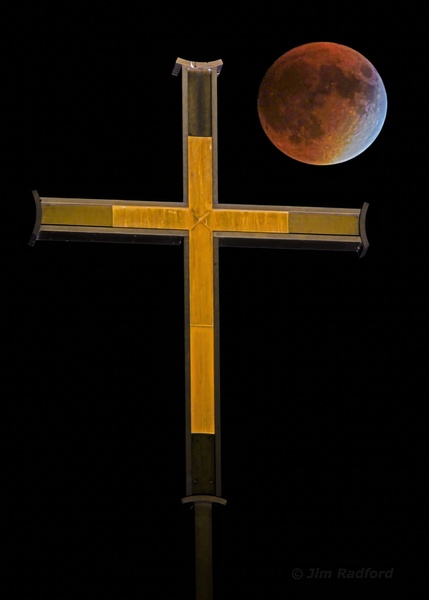 Lunar Eclipse of the blood moon Digital Download