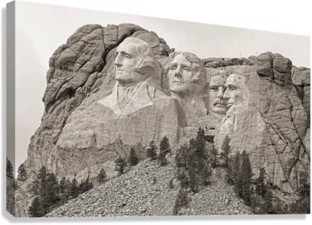 Mount Rushmore  Canvas Print