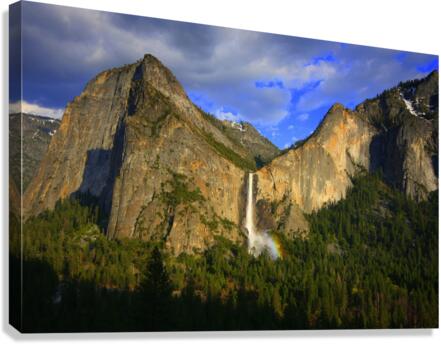  Bridalveil Falls Yosemite  Canvas Print
