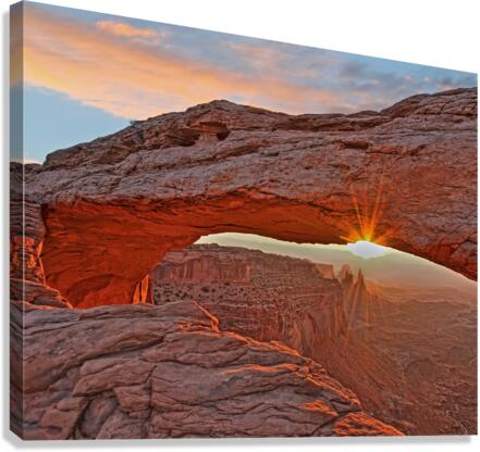  Canyonlands Mesa Arch  Canvas Print