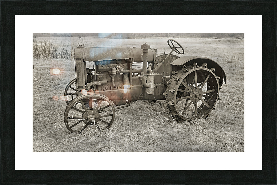 McCormick Deering tractor  Framed Print Print