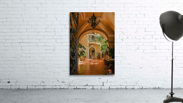 Hotel arches of Positano by Jim Radford