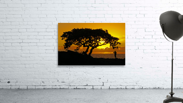 Sunset by Kona by Jim Radford