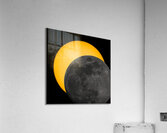 Partial Eclipse 2024  Impression acrylique