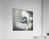 Small bird - big wings  Impression acrylique