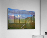 Denali park road  Impression acrylique