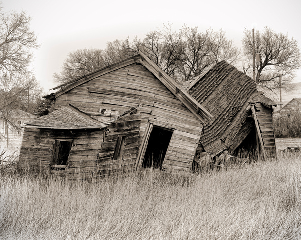 Abandoned farm by Jim Radford