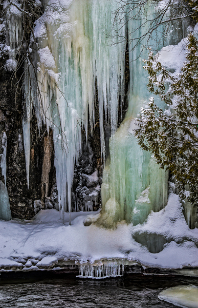 Winter freeze at Lutsen by Jim Radford