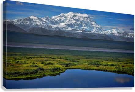 Mount Denali - Alaska  Canvas Print