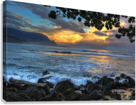 Hanalei Bay Kauai  Impression sur toile