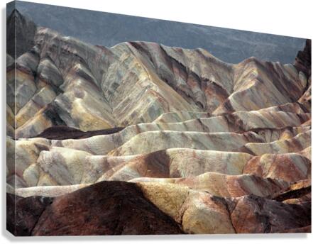 Zabriskie Point - Death Valley  Impression sur toile