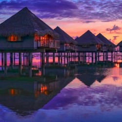 Twilight in Tahiti