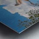 Three cranes a crusin Metal print