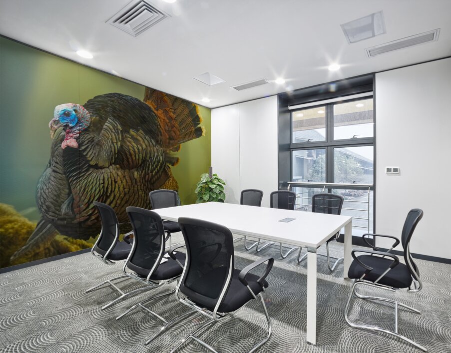 Turkey Gobbler Wall Printing