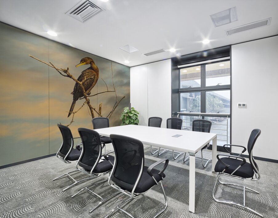 Cormorant at Dusk Wall Printing