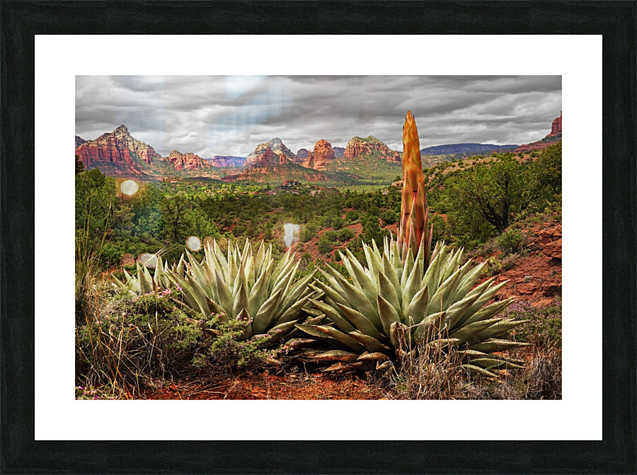 Storm over Sedona Picture Frame print