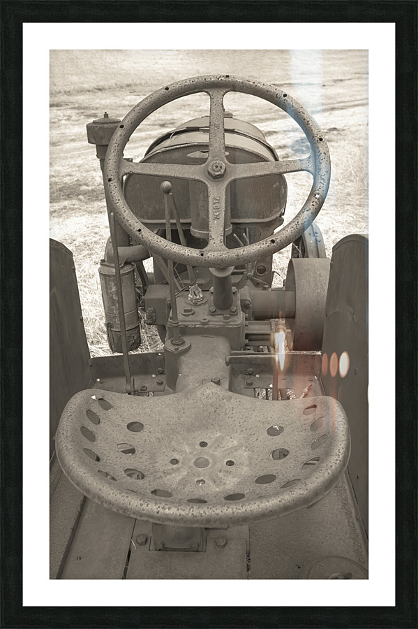 Model F Fordson tractor  Impression encadrée