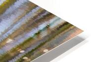 Ripples of the forest HD Metal print