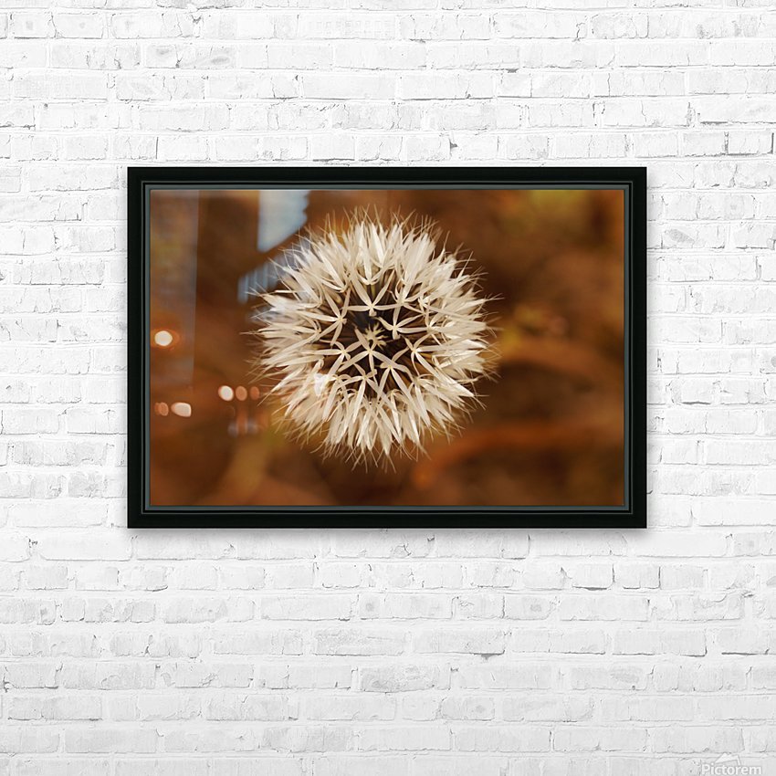 Silver Puff HD Sublimation Metal print with Decorating Float Frame (BOX)