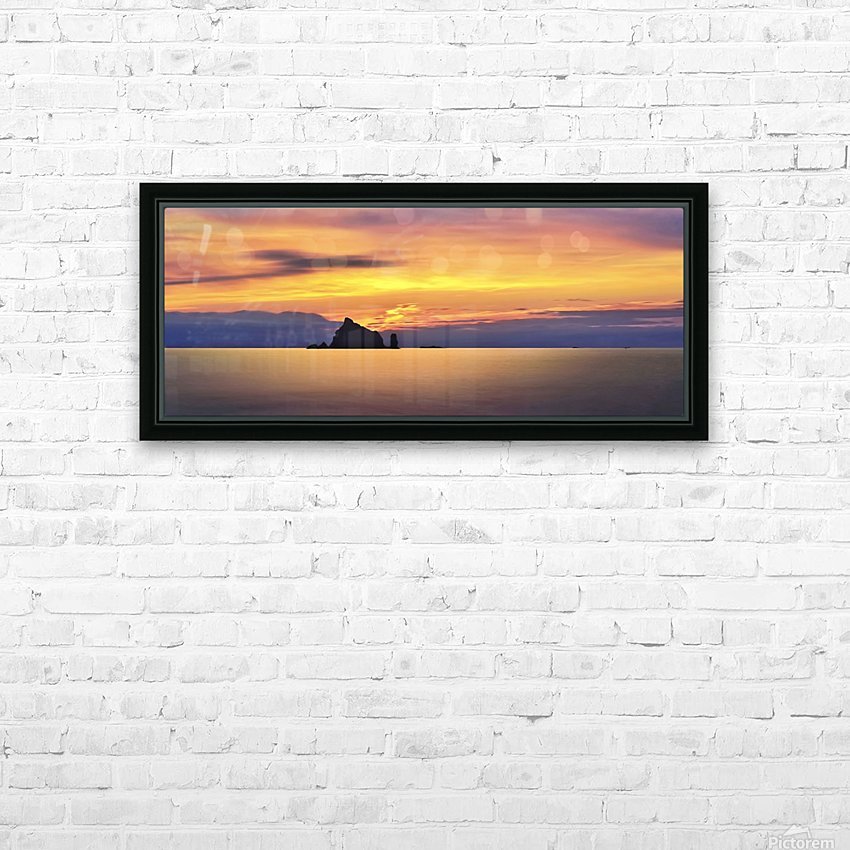 Olympic Sunset HD Sublimation Metal print with Decorating Float Frame (BOX)