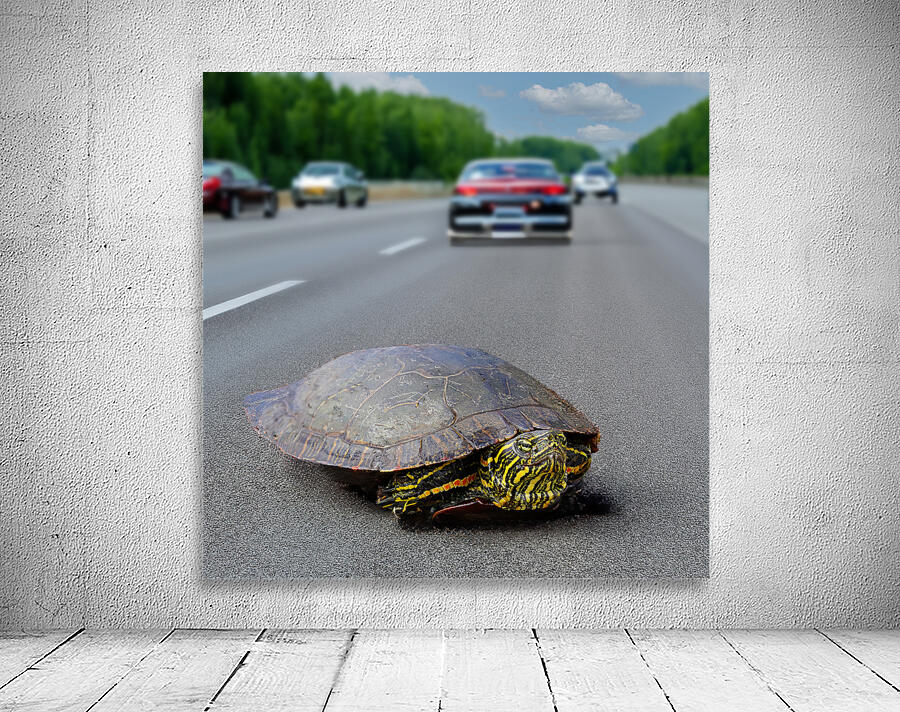 Tense Turtle  Wall Preview